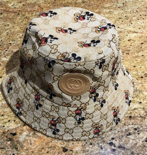 gucci x disney bucket hat|most expensive bucket hat.